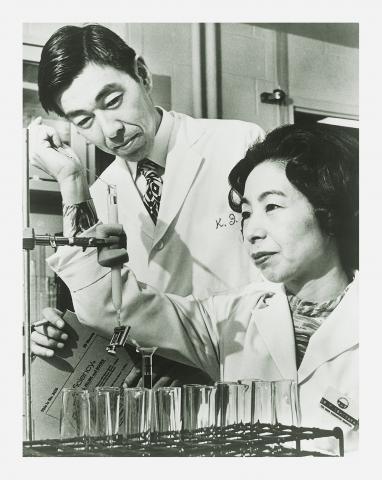 Kimishige and Teruko Ishizaka